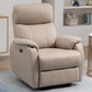 Contemporary Leather Recliner 32.7" Wide Standard Recliner with Footrest Gray Clearhalo 'Chairs & Seating' 'furn' 'furn_recliners' 'Furniture' 'Living Room Furniture' 'Recliners' 6735950