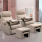 Contemporary Leather Recliner 32.7" Wide Standard Recliner with Footrest Clearhalo 'Chairs & Seating' 'furn' 'furn_recliners' 'Furniture' 'Living Room Furniture' 'Recliners' 6735958