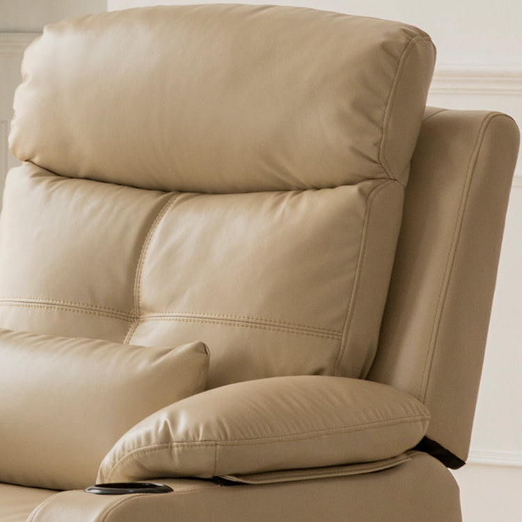 Contemporary Rocking Home Theater Recliner Solid Color Home Theater Recliner Clearhalo 'Chairs & Seating' 'furn' 'furn_recliners' 'Furniture' 'Living Room Furniture' 'Recliners' 6735974