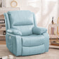 Swivel Glider Recliner stoel echte lederen standaard recliner