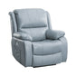 Swivel Glider Recliner stoel echte lederen standaard recliner