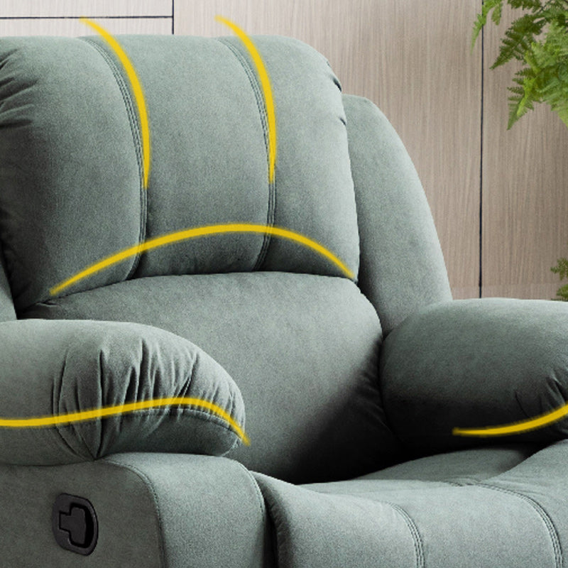 Standard (No Motion) Recliner Chair Fux Leather Recliner Home Theater