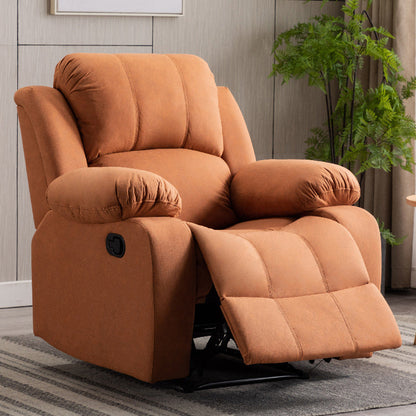 Standard (No Motion) Recliner Chair Fux Leather Recliner Home Theater