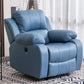Standard (No Motion) Recliner Chair Fux Leather Recliner Home Theater