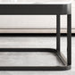Ensemble de table basse carrée Frame Ensemble de table basse gigogne Glam avec tiroir