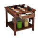 4 Legs Wood Cocktail Table No Distressing Coffee Table with Storage Shelf Clearhalo 'Coffee & Accent Tables' 'Coffee Tables' 'coffee_tables' 'furn' 'furn_coffee_tables' 'Furniture' 'Living Room Furniture' 6736259