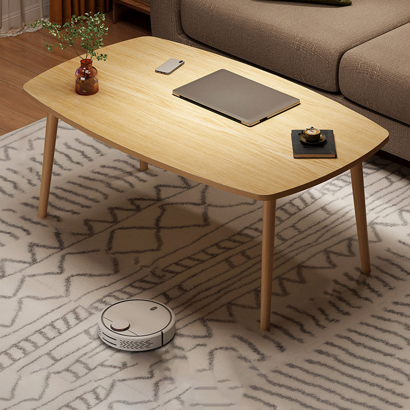 4 Legs Wood Coffee Table Set Bedroom Coffee Table with Storage 31.5"L x 16"W x 16.5"H Natural Rectangular Clearhalo 'Coffee & Accent Tables' 'Coffee Tables' 'coffee_tables' 'furn' 'furn_coffee_tables' 'Furniture' 'Living Room Furniture' 6736388
