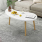 4 Legs Wood Coffee Table Set Bedroom Coffee Table with Storage 24"L x 16"W x 16.5"H White Free Form Clearhalo 'Coffee & Accent Tables' 'Coffee Tables' 'coffee_tables' 'furn' 'furn_coffee_tables' 'Furniture' 'Living Room Furniture' 6736394