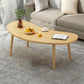 4 Legs Wood Coffee Table Set Bedroom Coffee Table with Storage 45"L x 22"W x 16.5"H Natural Free Form Clearhalo 'Coffee & Accent Tables' 'Coffee Tables' 'coffee_tables' 'furn' 'furn_coffee_tables' 'Furniture' 'Living Room Furniture' 6736398