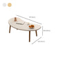 4 Legs Wood Coffee Table Set Bedroom Coffee Table with Storage Clearhalo 'Coffee & Accent Tables' 'Coffee Tables' 'coffee_tables' 'furn' 'furn_coffee_tables' 'Furniture' 'Living Room Furniture' 6736402