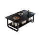 4 Legs Storage Coffee Table Set Modern Wood Rectangle Coffee Table Clearhalo 'Coffee & Accent Tables' 'Coffee Tables' 'coffee_tables' 'furn' 'furn_coffee_tables' 'Furniture' 'Living Room Furniture' 6736435