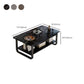 4 Legs Storage Coffee Table Set Modern Wood Rectangle Coffee Table Clearhalo 'Coffee & Accent Tables' 'Coffee Tables' 'coffee_tables' 'furn' 'furn_coffee_tables' 'Furniture' 'Living Room Furniture' 6736464