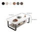 4 Legs Storage Coffee Table Set Modern Wood Rectangle Coffee Table Clearhalo 'Coffee & Accent Tables' 'Coffee Tables' 'coffee_tables' 'furn' 'furn_coffee_tables' 'Furniture' 'Living Room Furniture' 6736466