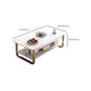 4 Legs Storage Coffee Table Set Modern Wood Rectangle Coffee Table Clearhalo 'Coffee & Accent Tables' 'Coffee Tables' 'coffee_tables' 'furn' 'furn_coffee_tables' 'Furniture' 'Living Room Furniture' 6736470