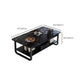 4 Legs Storage Coffee Table Set Modern Wood Rectangle Coffee Table Clearhalo 'Coffee & Accent Tables' 'Coffee Tables' 'coffee_tables' 'furn' 'furn_coffee_tables' 'Furniture' 'Living Room Furniture' 6736471