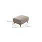 Genuine Leather Biscuit Back Sofa Modern Beige Flared Arm Cushions Sofa