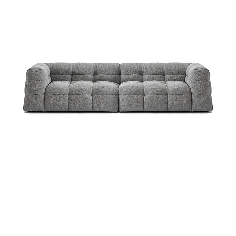 Contemporain 41,3 "D Laine canapé biscuit arrière Sofa tissu de smoking