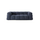 Contemporain 41,3 "D Laine canapé biscuit arrière Sofa tissu de smoking