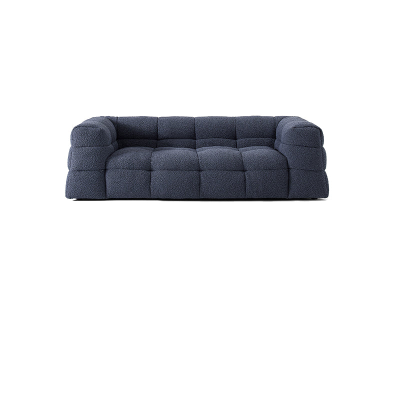 Contemporain 41,3 "D Laine canapé biscuit arrière Sofa tissu de smoking