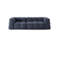 Contemporain 41,3 "D Laine canapé biscuit arrière Sofa tissu de smoking