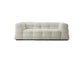 Contemporain 41,3 "D Laine canapé biscuit arrière Sofa tissu de smoking