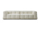Contemporain 41,3 "D Laine canapé biscuit arrière Sofa tissu de smoking