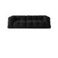 Contemporain 41,3 "D Laine canapé biscuit arrière Sofa tissu de smoking