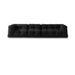 Contemporain 41,3 "D Laine canapé biscuit arrière Sofa tissu de smoking