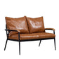 Metal and Wood Square Arm Sofa Industrial Loose Back Cushions Sofa Clearhalo 'furn' 'furn_sofas' 'Furniture' 'Living Room Furniture' 'Sofa' 'sofas' 6736750