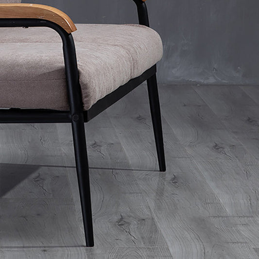 Industrial Style Loose Back Sofa Metal & Wood Frame Cushions Sofa Clearhalo 'furn' 'furn_sofas' 'Furniture' 'Living Room Furniture' 'Sofa' 'sofas' 6736864