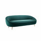 Solid Color Sloped Arms Sofa Tight Back Stain Resistant No Distressing Sofa
