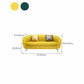 Solid Color Sloped Arms Sofa Tight Back Stain Resistant No Distressing Sofa