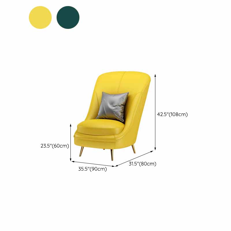 Solid Color Sloped Arms Sofa Tight Back Stain Resistant No Distressing Sofa