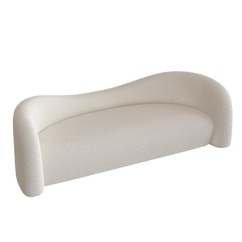 Tachette incurvée arrière serrée résistant aux taches sans canapé pénible