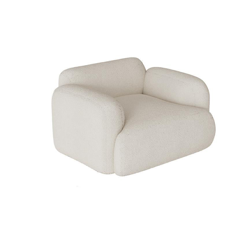 Sofa stationnaire résistant aux taches Pas de canapé arrière serré pénible