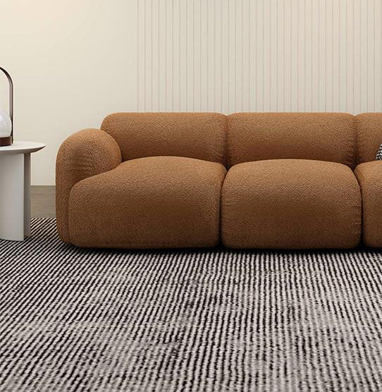 Sofa stationnaire résistant aux taches Pas de canapé arrière serré pénible