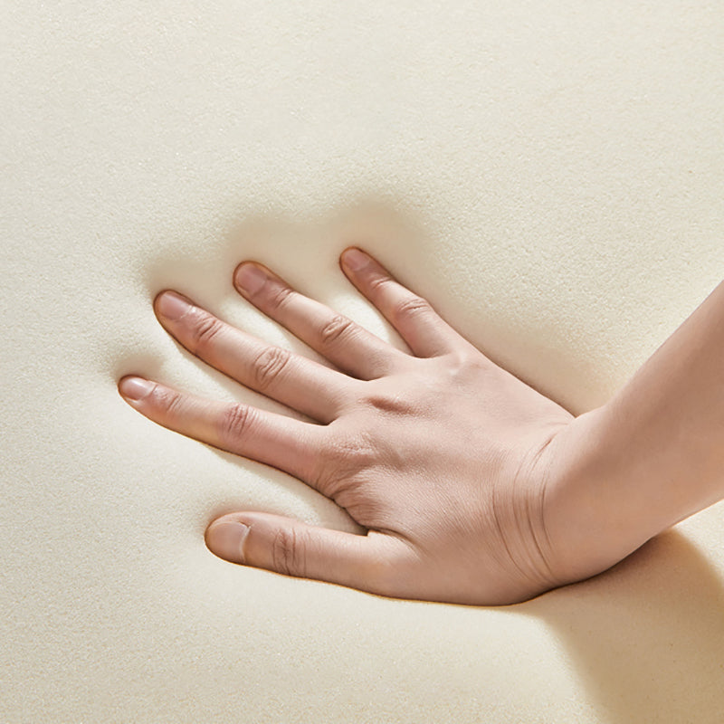 Divano a braccio quadrato contemporaneo con sedute di cuscini in verde e beige