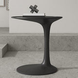 Table d'appoint C contemporaine / Top de fin de bout en métal pour le salon