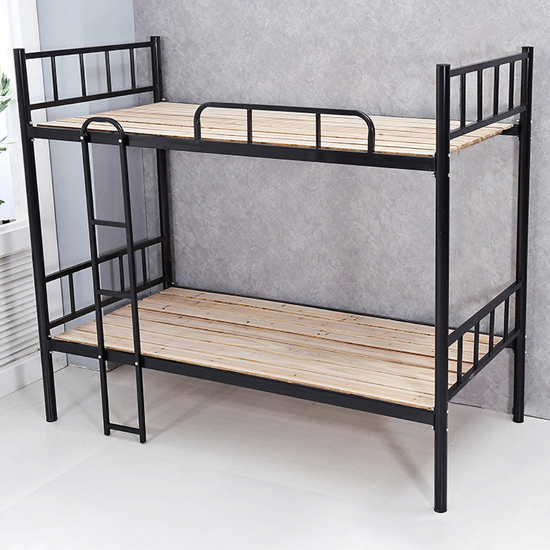 Contemporary Metal with Headboard Rectangular Slat with Metal Legs Slat Bed Wood Clearhalo 'Bedroom Furniture' 'Beds' 'furn' 'furn_beds' 'Furniture' 6738664