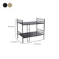 Contemporary Metal with Headboard Rectangular Slat with Metal Legs Slat Bed Clearhalo 'Bedroom Furniture' 'Beds' 'furn' 'furn_beds' 'Furniture' 6738671