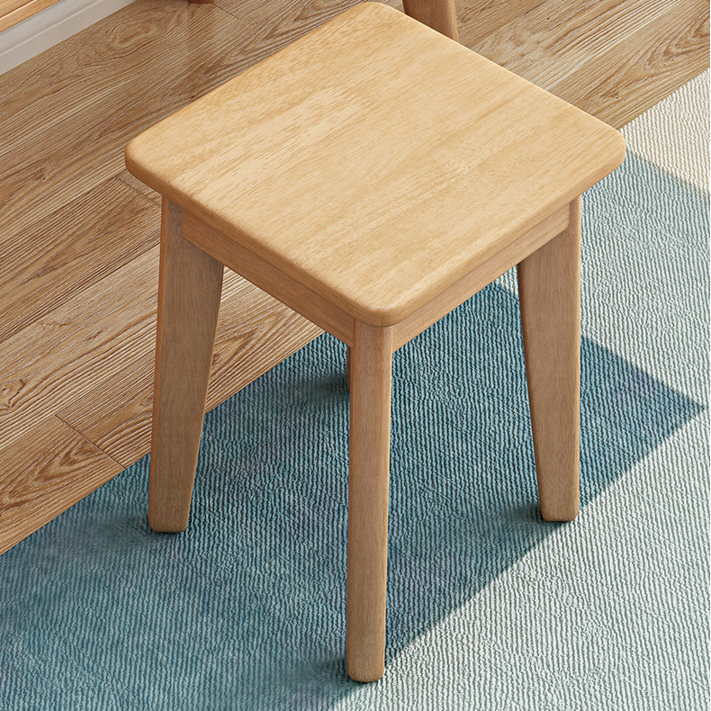 Scandinavo 29,52 "in altezza tavolo in legno massiccio Vanity con specchio