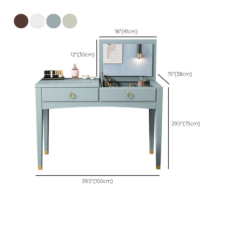 TABELLA DELLA TABELLA SINGOLO SINGOLO 39.37 "Un tavolo da vanità del cassetto