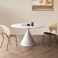 Modern Pedestal Dining Table Stone Table for Dining Room Kitchen