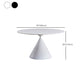 Modern Pedestal Dining Table Stone Table for Dining Room Kitchen