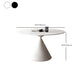 Modern Pedestal Dining Table Stone Table for Kitchen Dining Room Clearhalo 'Dining Tables & Seating' 'Dining Tables' 'dining_table' 'furn' 'furn_dining_table' 'Furniture' 'Kitchen & Dining Furniture' 6739263