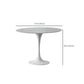 Modern Tulip Pedestal White Dining Table Stone Table for Kitchen Clearhalo 'Dining Tables & Seating' 'Dining Tables' 'dining_table' 'furn' 'furn_dining_table' 'Furniture' 'Kitchen & Dining Furniture' 6739277