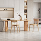 Modern Style Wood Dining Table 3 Legs Dinette Table for Dining Room