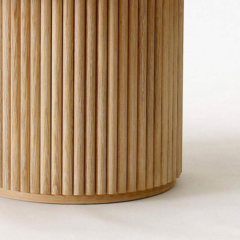 Modern Wood Ellipse Dining Table Double Pedestal Table for Dining Room Clearhalo 'Dining Tables & Seating' 'Dining Tables' 'dining_table' 'furn' 'furn_dining_table' 'Furniture' 'Kitchen & Dining Furniture' 6739353
