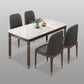 Medieval Modern Stone Dining Table 4 Rubber Legs Table for Dining Room