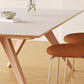 Medieval Modern Stone Dining Table 4 Ash Legs Table for Dining Room Clearhalo 'Dining Tables & Seating' 'Dining Tables' 'dining_table' 'furn' 'furn_dining_table' 'Furniture' 'Kitchen & Dining Furniture' 6739441